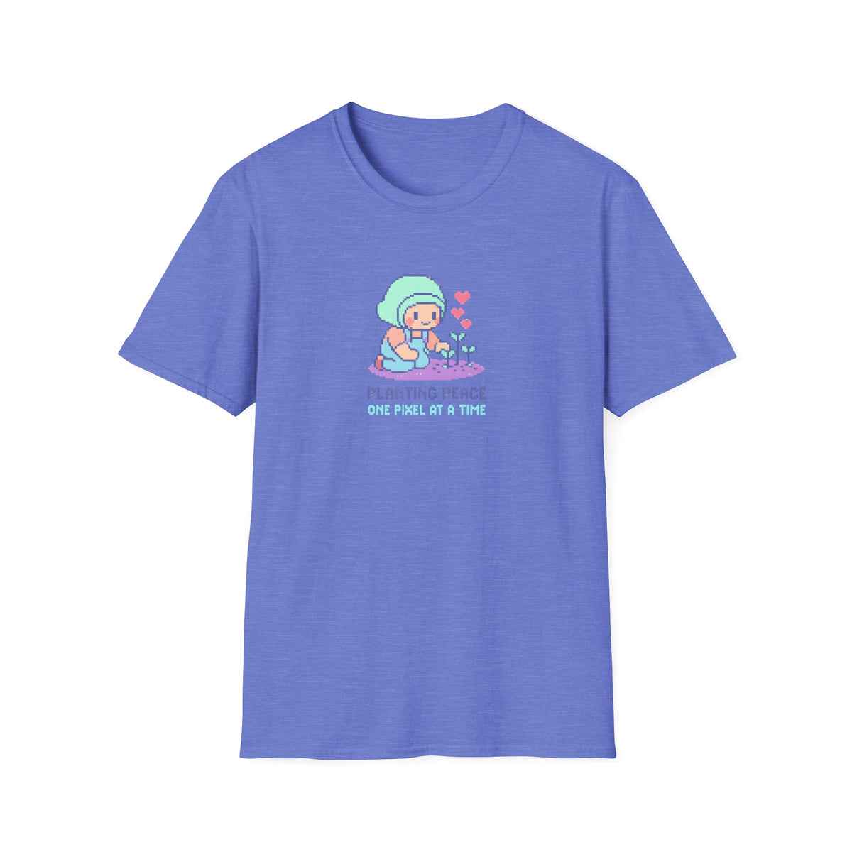 Planting Peace Pixel Art T-Shirt