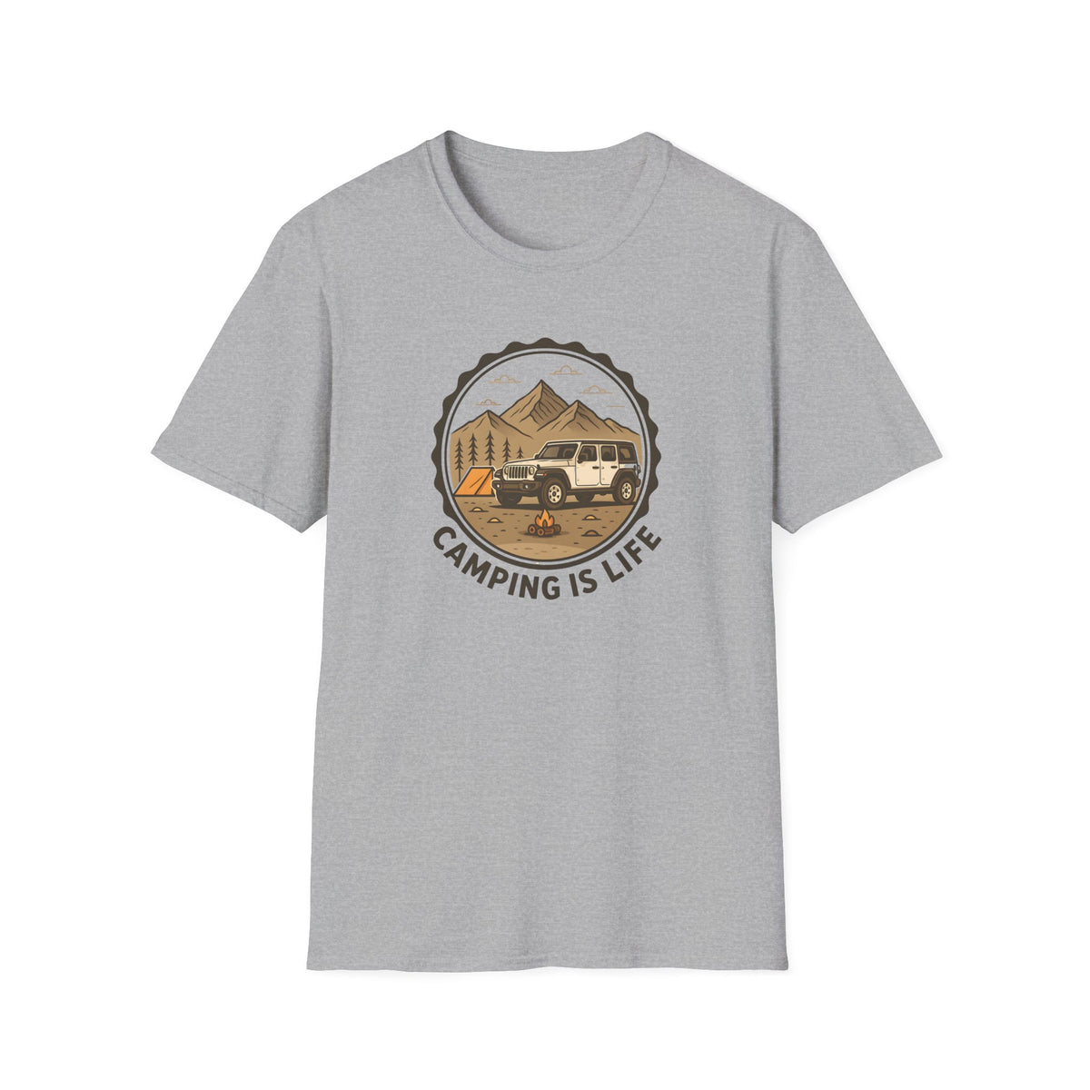Camping in the Mountains T-Shirt