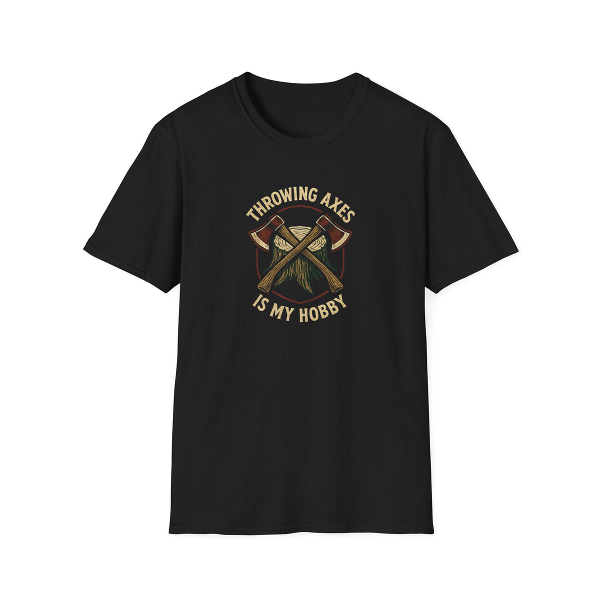 Axes Throwing Hobby T-Shirt