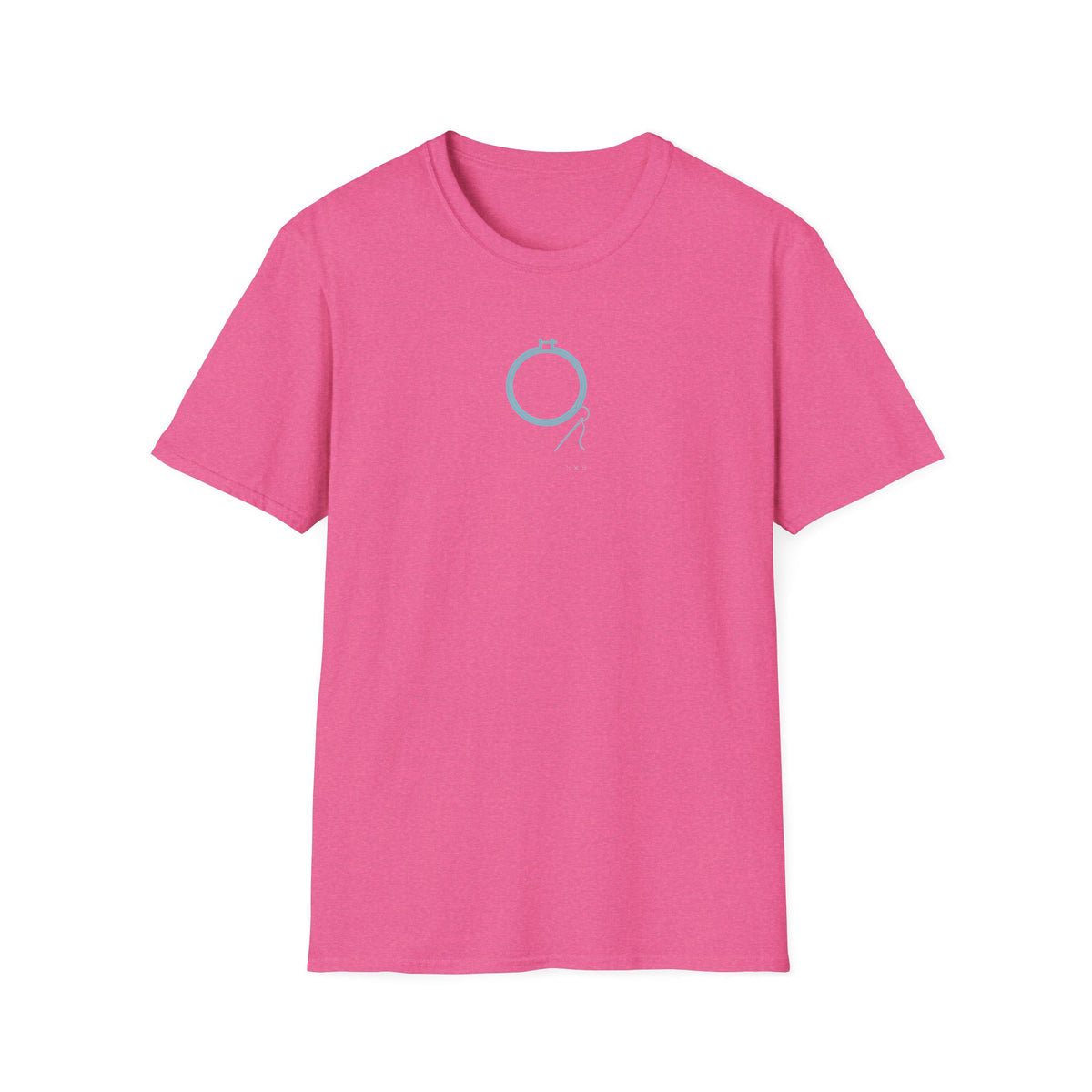 Embroidery Hoop with Thread T-Shirt