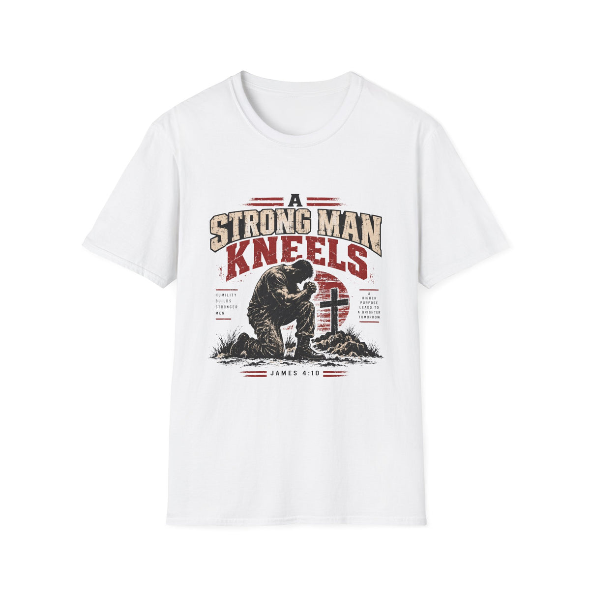 A Strong Man Kneels T-Shirt
