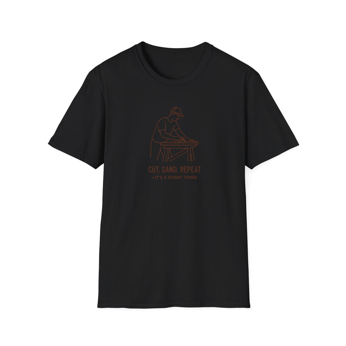 Woodworking Hobby Routine T-Shirt