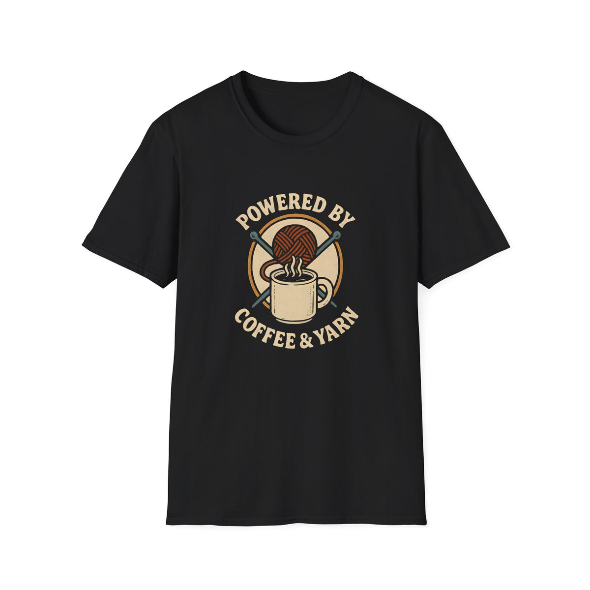 Powered by Coffee & Yarn T-Shirt
