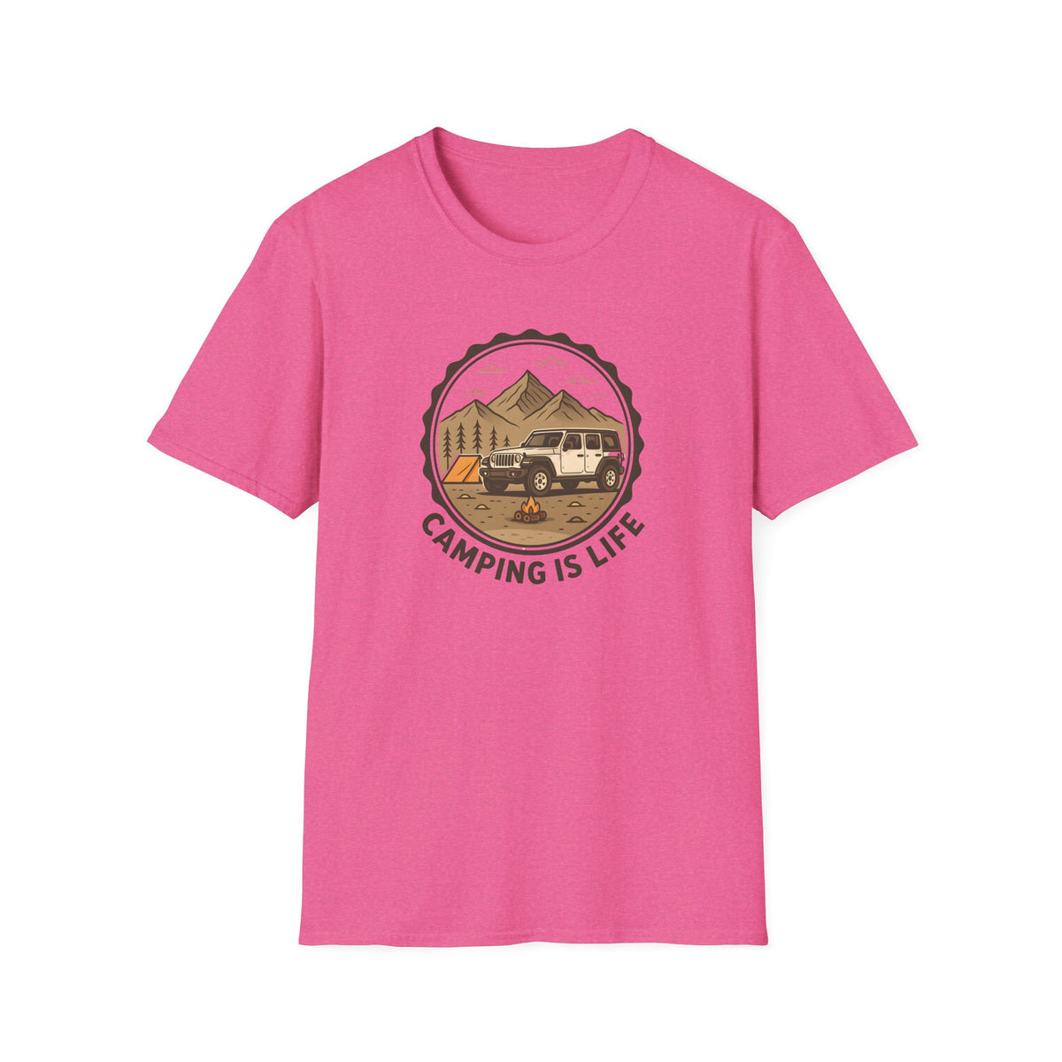 Camping in the Mountains T-Shirt