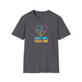 Puzzle Time Neon Heart T-Shirt
