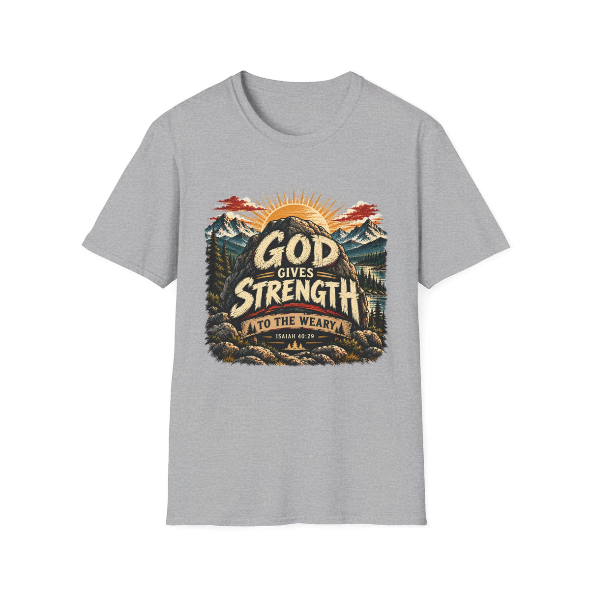 God Gives Strength T-Shirt