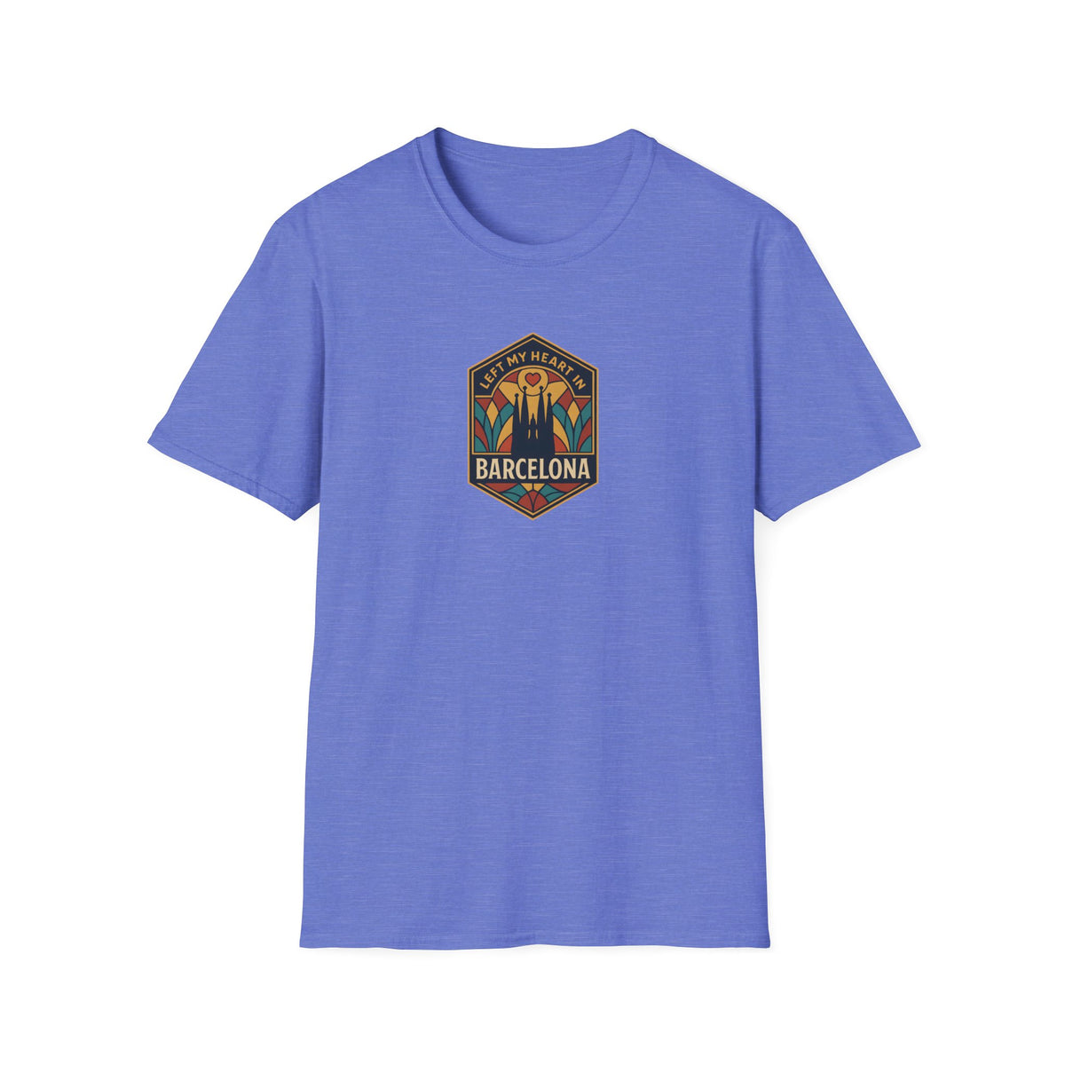 Barcelona Heart Badge T-Shirt