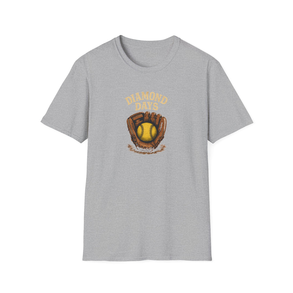 Baseball Glove with Ball T-Shirt