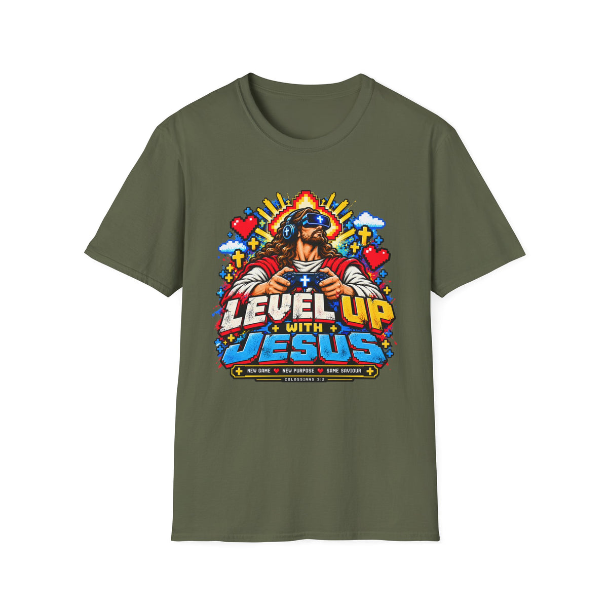 Level Up With Jesus T-Shirt