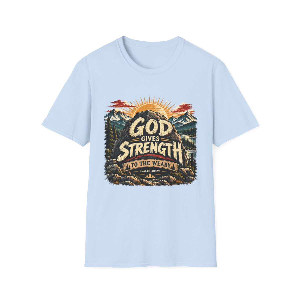 God Gives Strength T-Shirt