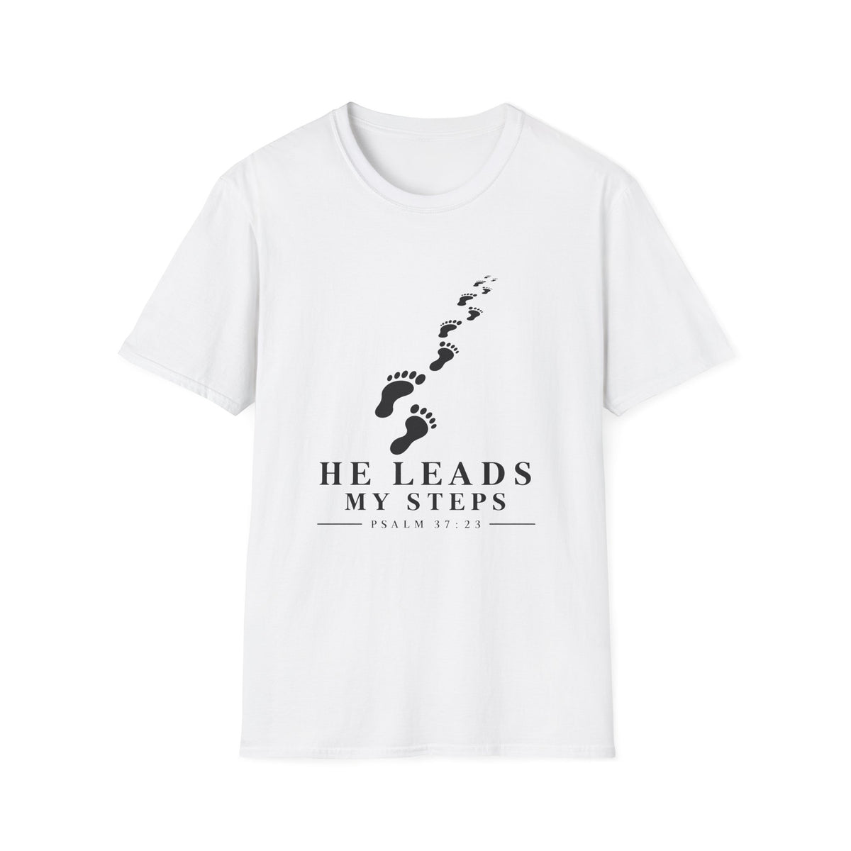 He Leads My Steps T-Shirt