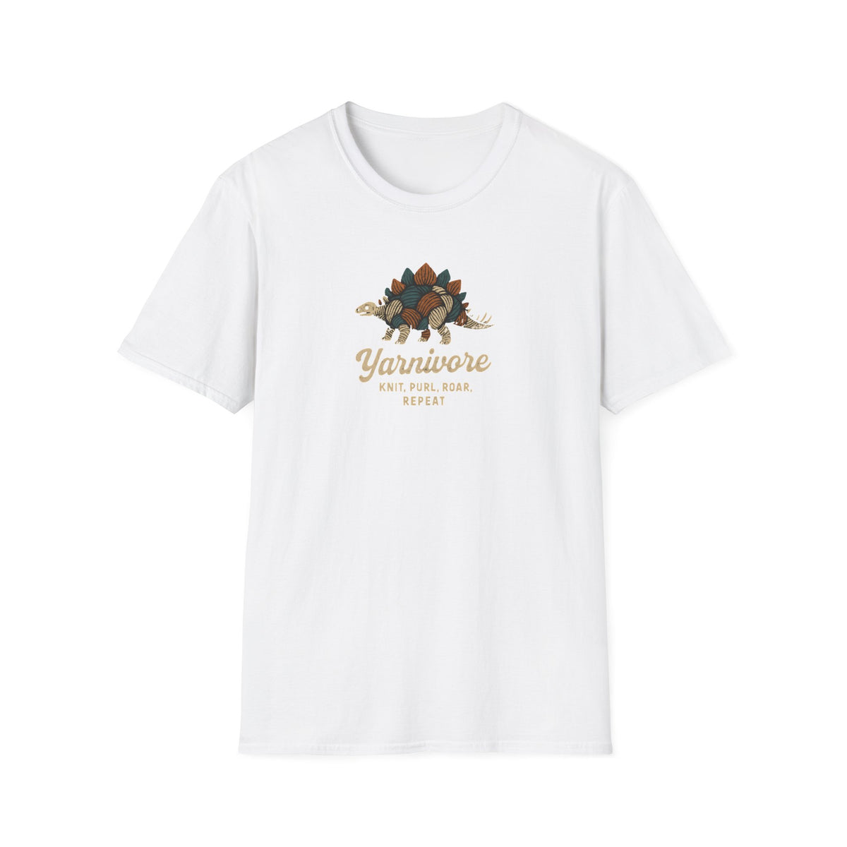 Yarnivore Knit Purl Roar T-Shirt