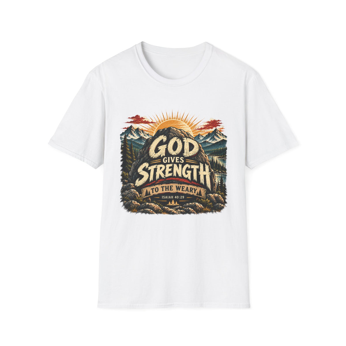 God Gives Strength T-Shirt