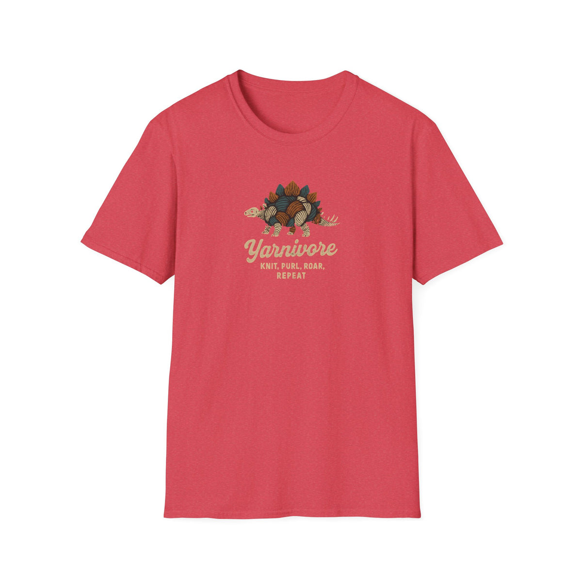 Yarnivore Knit Purl Roar T-Shirt