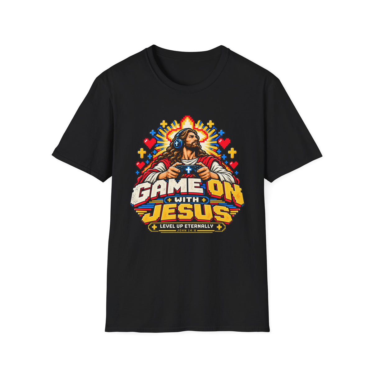 Game On With Jesus T-Shirt