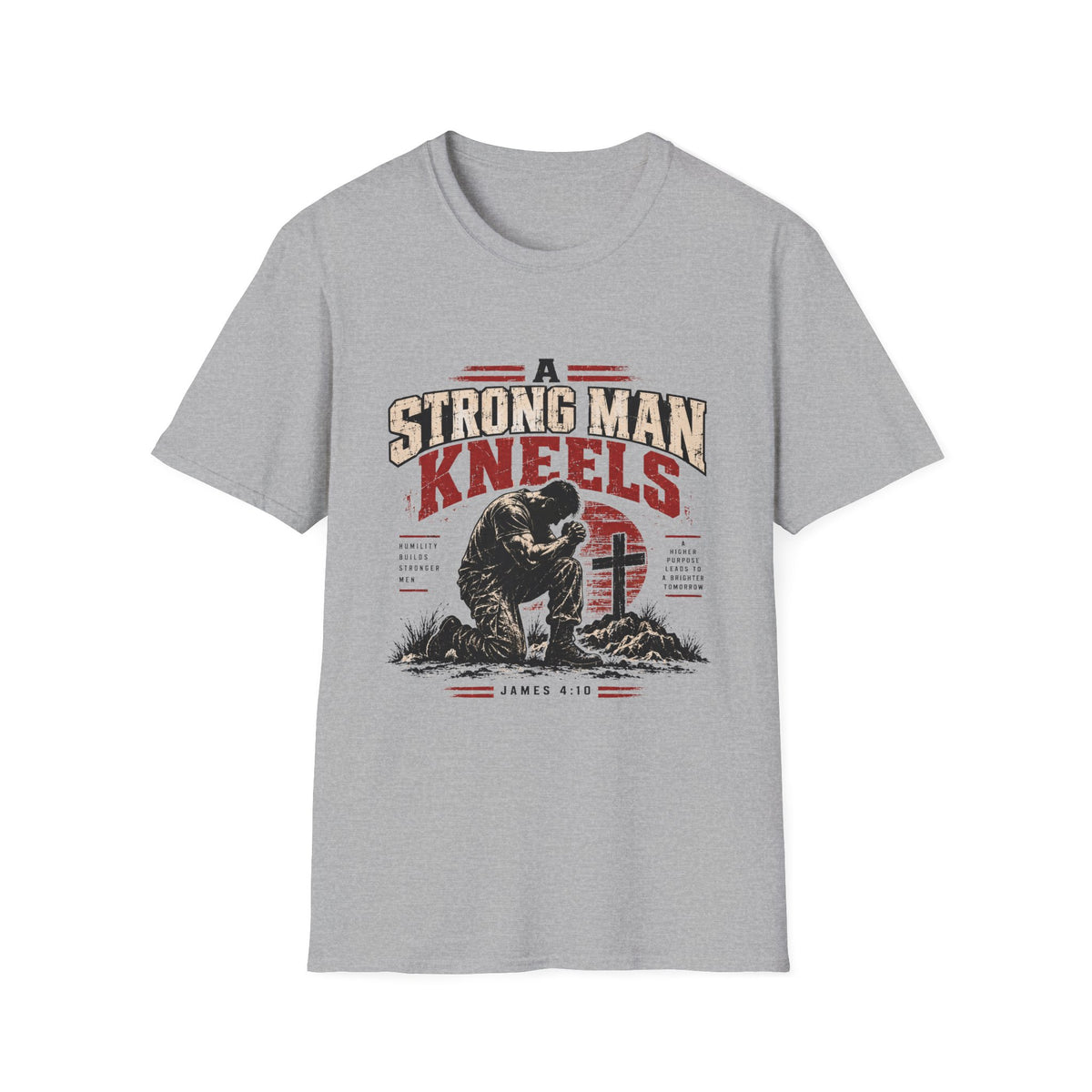 A Strong Man Kneels T-Shirt