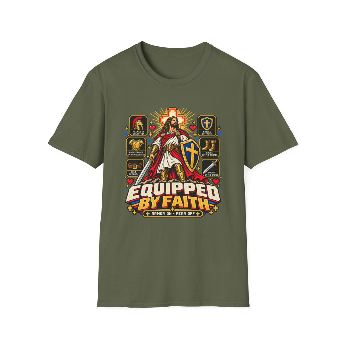 Equipped By Faith T-Shirt