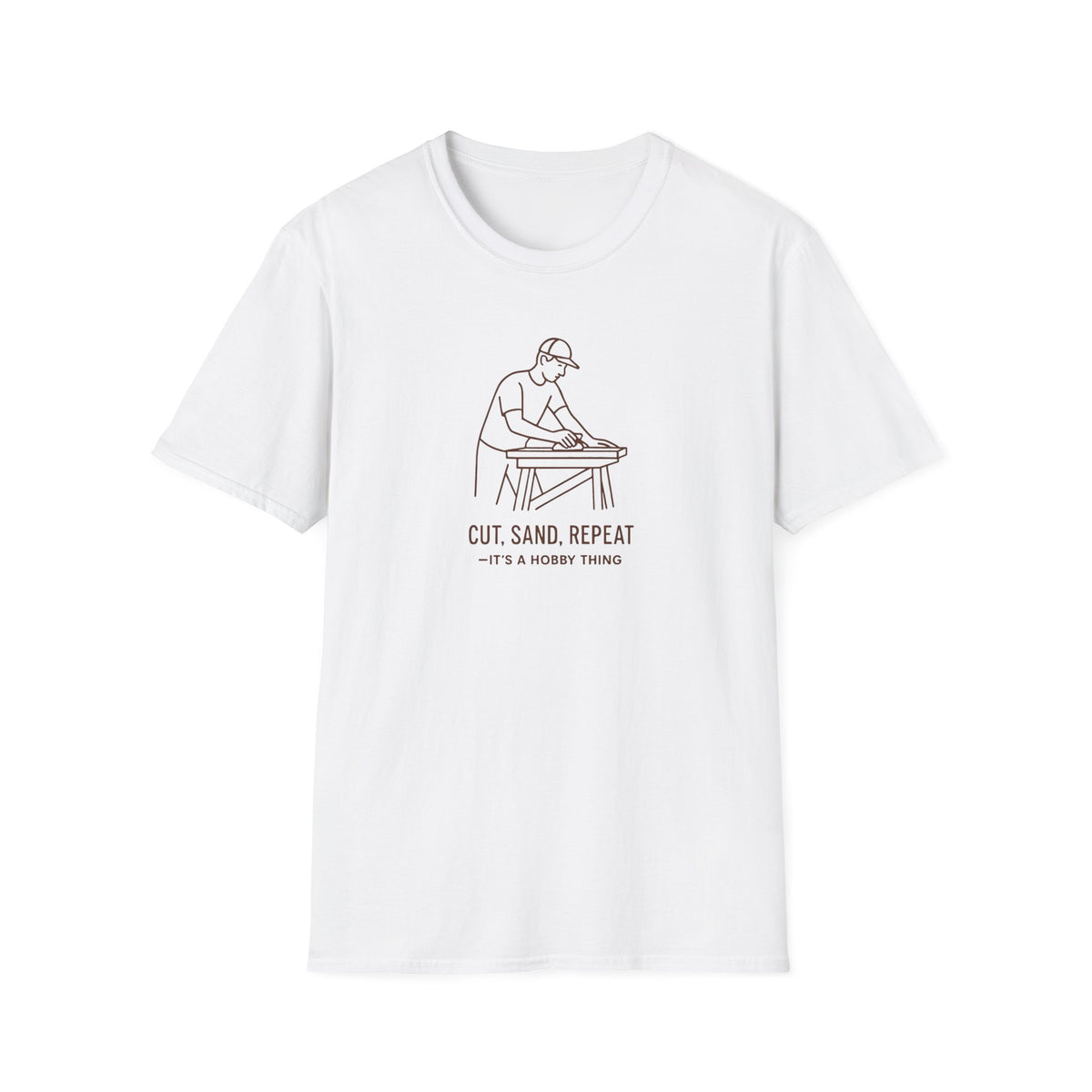 Woodworking Hobby Routine T-Shirt