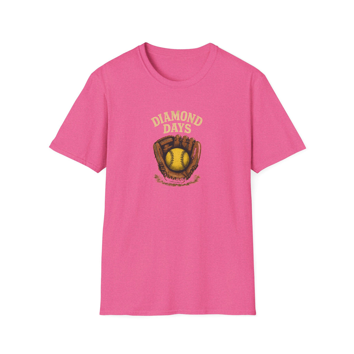 Baseball Glove with Ball T-Shirt