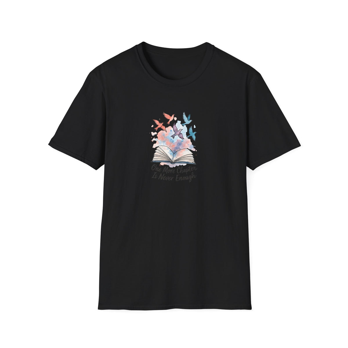 Open Book and Birds T-Shirt