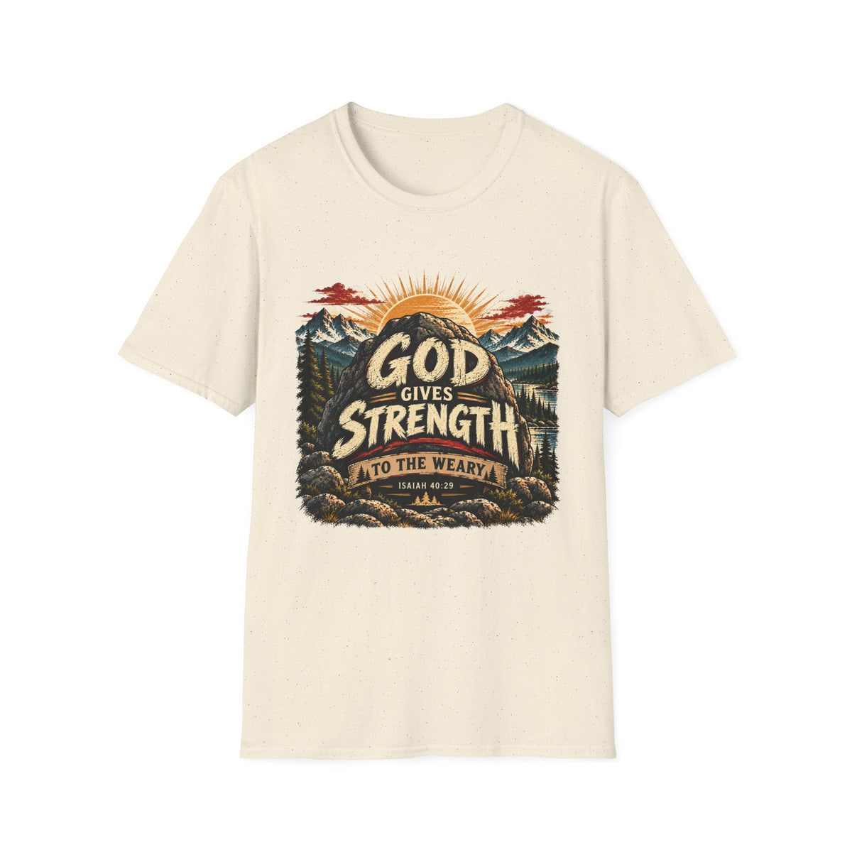 God Gives Strength T-Shirt