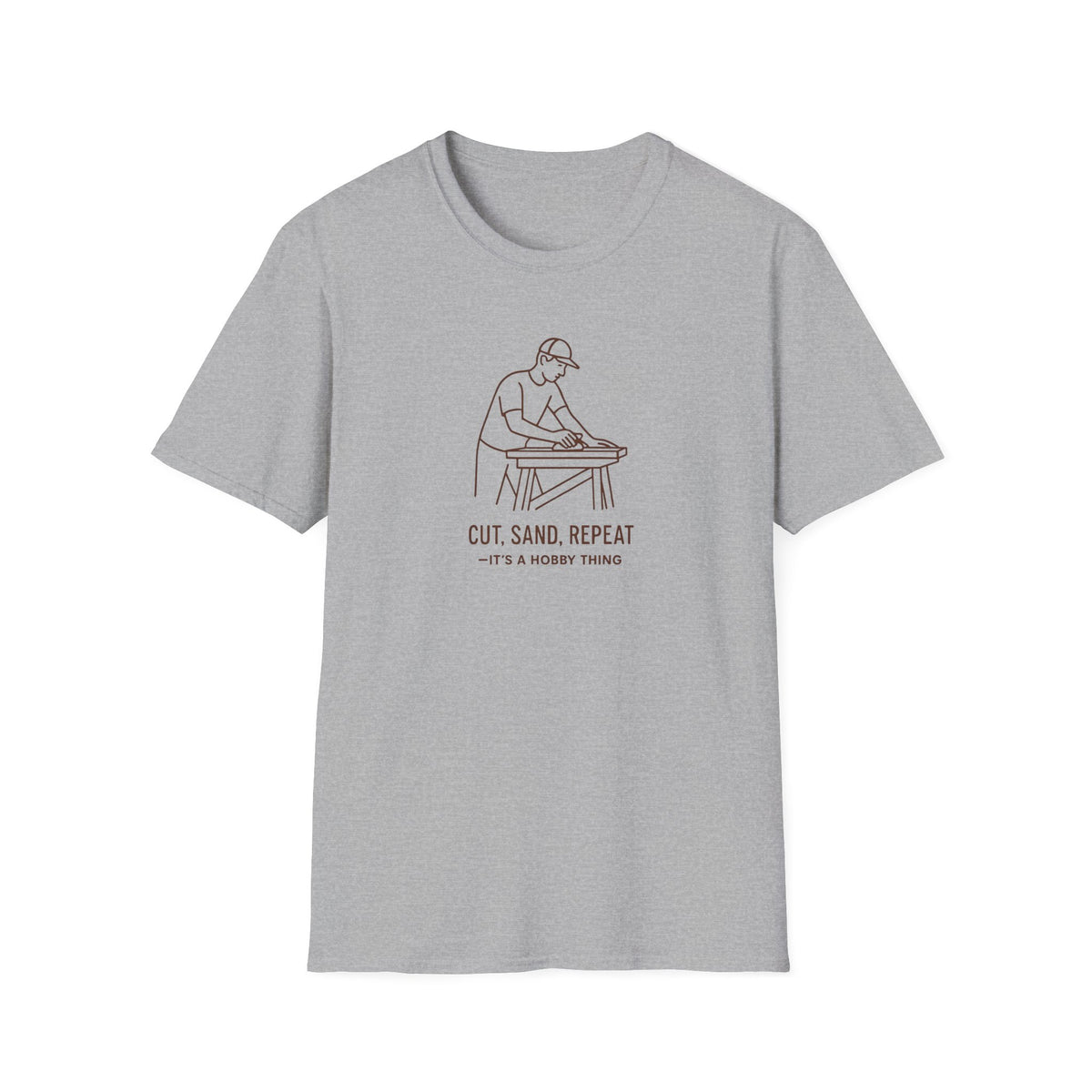Woodworking Hobby Routine T-Shirt